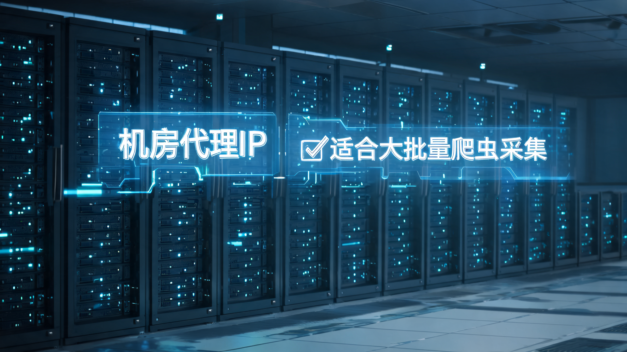 机房代理IP适合大批量爬虫采集吗？